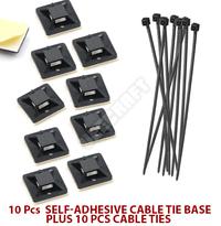 Gambar Paket 10 Pcs Cantelan Kabel 20x20mm Plus 10 Pcs Cable Ties Black 10mm dari veecraft media Kota Depok 1 Tokopedia