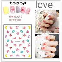 Gambar stiker kuku 3d anak dewasa nail art sticker hiasan cat kuku family toy dari Familytoys2020 Kota Administrasi Jakarta Utara 3 Tokopedia