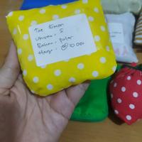 Gambar Paket sampel sample contoh tas lipat belanja murah custom dari CENDANI Kab. Sleman 2 Tokopedia