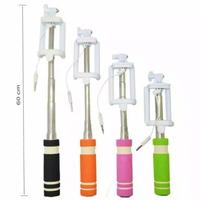 Gambar TONGSIS MINI KABEL TONGKAT SELFIE FULL WARNA MINI LIPAT PLUS KABEL dari demarshop.crb Kota Cirebon 3 Tokopedia