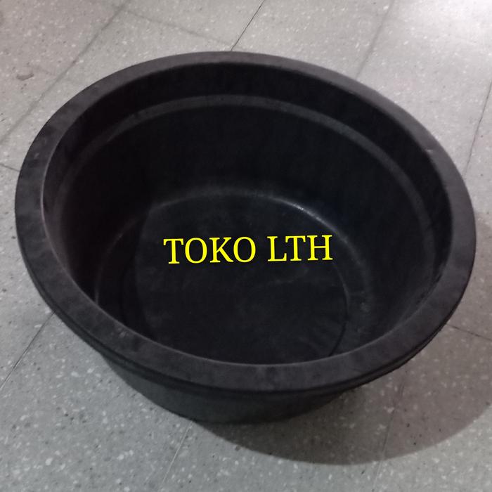 Gambar BASKOM BAK KARET ANTI PECAH BULAT 70 CM / JOLANG HITAM BESAR / EMBER dari TOKO LTH_NEW Kota Bandung Tokopedia