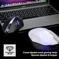 Gambar Mouse Gaming Kabel USB Colorful Backlight Divipard OP20 1200 DPI dari Unitech Shop_NEW Kota Administrasi Jakarta Utara 3 Tokopedia