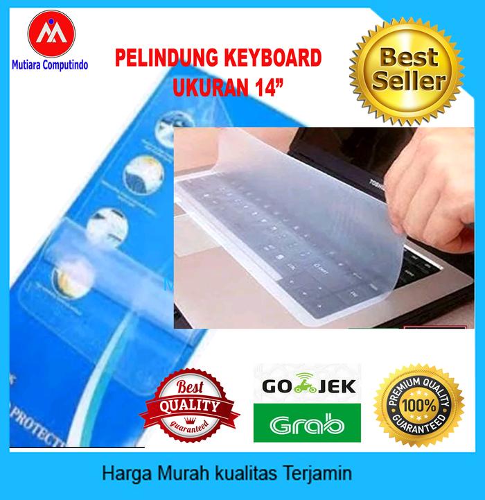 Gambar KEYBOARD PROTECTOR 14 PELINDUNG KEYBOARD 14 INCH dari Mutiara Computindo Kab. Bekasi Tokopedia