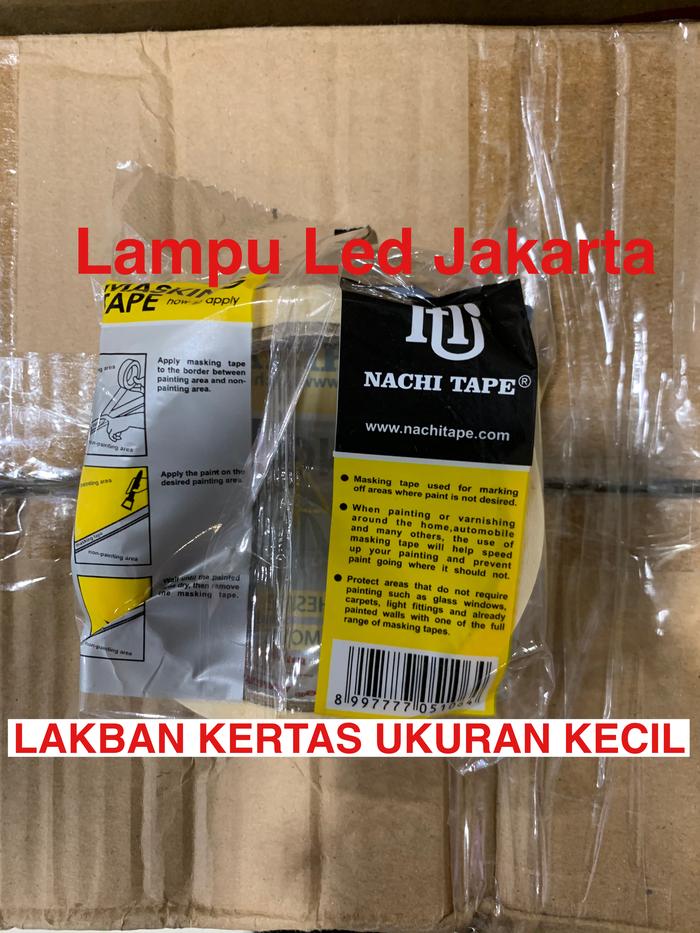 Gambar LAKBAN KERTAS UKURAN KECIL. Kualitas oke dari Lampu Led Jakarta Kota Administrasi Jakarta Pusat Tokopedia