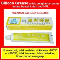 Gambar Thermal Pasta Glue / Lem Pasta Thermal / Tian Mu Thermal Silicon Grace dari flipper117 Kota Administrasi Jakarta Barat 1 Tokopedia