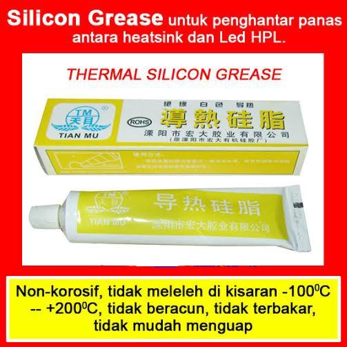 Gambar Thermal Pasta Glue / Lem Pasta Thermal / Tian Mu Thermal Silicon Grace dari flipper117 Kota Administrasi Jakarta Barat Tokopedia