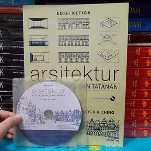 BUKU ARSITEKTUR BENTUK, RUANG, DAN TATANAN PLUS CD ROM