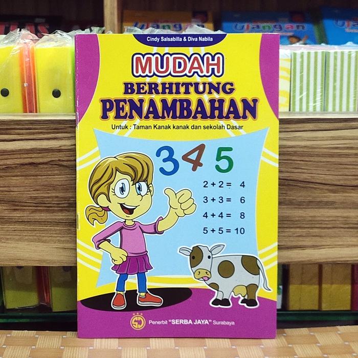 Gambar BIKU TK MUDAH berhitung PENAMBAHAN dari Zahra BookStoree Jakarta Timur Tokopedia