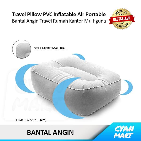 Gambar Bantal Angin Travel Pillow Inflatable Air Home & Office Multiguna dari CyanMart Kota Administrasi Jakarta Barat Tokopedia