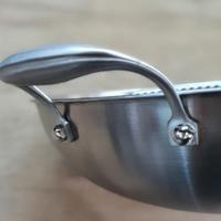 Gambar Frying Pan stainless steel/Wok Pan stainless steel 34cm anti lengket dari dapurstainless89 Kota Administrasi Jakarta Barat 3 Tokopedia