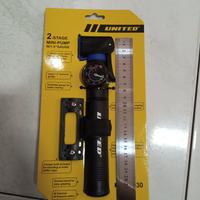 Gambar Pompa Tangan dengan meteran pressure gate Sepeda Merk United PM-030 dari Sekawan sepeda Kota Administrasi Jakarta Utara 3 Tokopedia