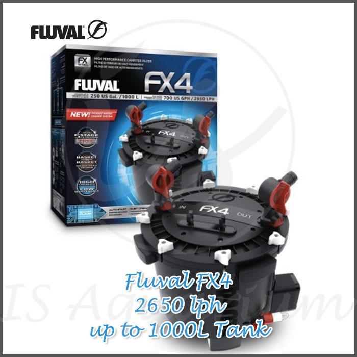 Gambar Canister Fluval FX4 - Canister Filter 2650LPH Filter Aquascape FX 4 dari IS Aquarium Kota Administrasi Jakarta Barat Tokopedia