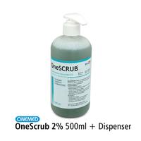 Gambar One Scrub OneMed 2% Hand Scrubs +dispenser 500ml dari Onemed Lampung Kota Bandar Lampung 2 Tokopedia