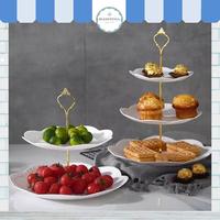 Gambar Blesstenia - Piring Saji Cake 3 Susun | 3 Layer Cake Stand dari Blesstenia Kota Medan 1 Tokopedia