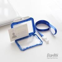 Gambar Bantex Cobalt Blue Dual Side ID Card Holder Lanyard Landscape #8880 11 dari Bantex Indonesia Kab. Bogor 3 Tokopedia
