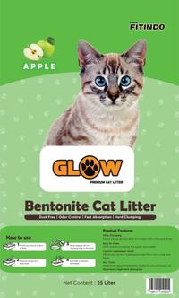 Gambar Pasir kucing gumpal wangi GLOW cat litter 20kg Bentonite - Apel dari AL Petshop Kemang Jakarta Timur 3 Tokopedia