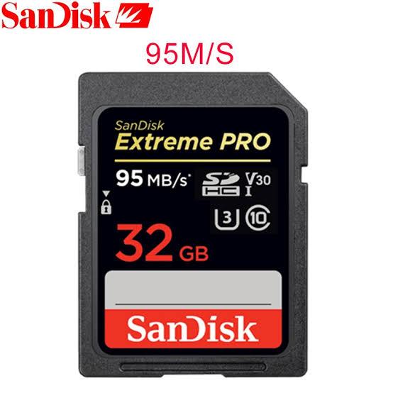 Gambar memory sd sandisk 32gb extrime dari Wilzh0p Kota Administrasi Jakarta Barat Tokopedia