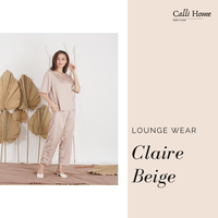 Gambar Baju Tidur Tencel Organik / Piyama / Lounge Wear Tencel - Claire dari CALLI HOME Kota Tangerang Selatan 4 Tokopedia