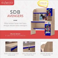 Gambar meja belajar anak / meja belajar avengers / meje belajar karakter dari SELATAN JAYA FURNITUR Kota Administrasi Jakarta Selatan 3 Tokopedia
