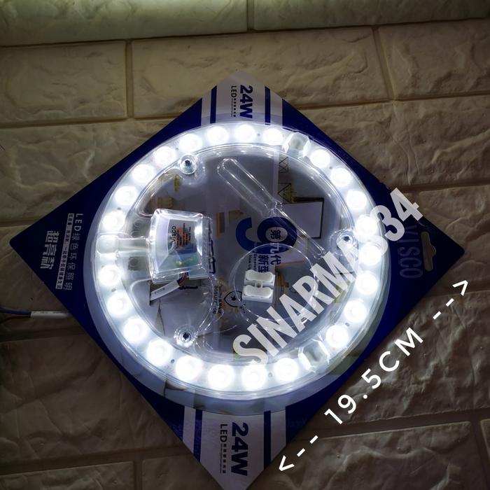 Gambar TL Ring LED 24watt untuk Pengganti TL Ring atau TL Bulat 32watt 6500k dari SM34.LIGHTING Kota Surabaya Tokopedia