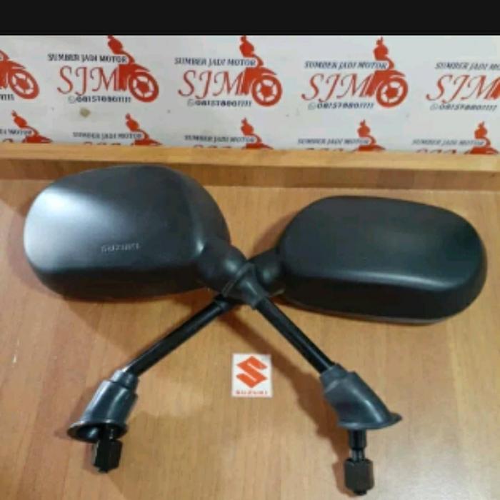 Gambar SPION SUZUKI SHOGUN NEW 125 SMASH RC TORNADO CRYSTAL BERTULISKAN SUZUK dari sumberjadimotor Kab. Klaten Tokopedia