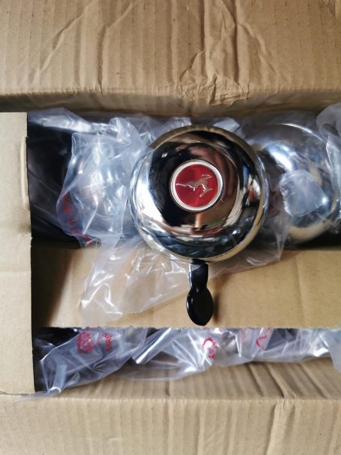 Gambar bel sepeda ting tong asli dari Tunggal jaya bike Kota Malang Tokopedia