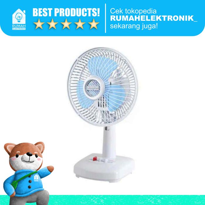 Gambar Kipas angin duduk desk fan Maspion F18DE dari Rumahelektronik.sby Kota Surabaya Tokopedia
