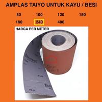 Gambar Amplas EKAMANT Grit 240 / Meter Meteran Ekamen Bangunan Kayu Besi Kain dari Sinar Rezeki 8 Kota Tangerang Selatan 1 Tokopedia
