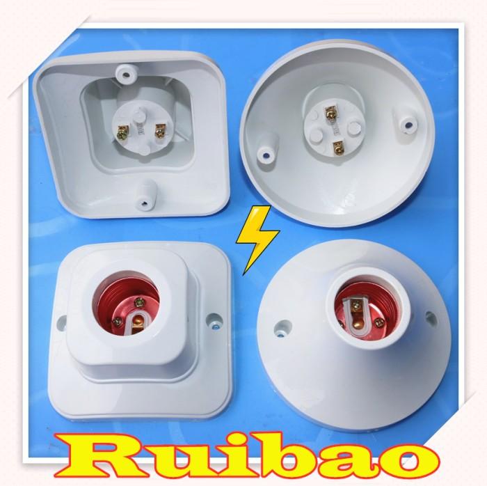 Gambar E27 Dudukan Lampu Plafons / Fitting Lampu / Fiting Hia dari RUIBAO Kab. Lebak Tokopedia