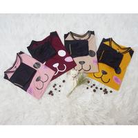 Gambar KAOS oblong wanita model KIMONO,lengan panjang,ARZ07_B dari vellnickshop Jakarta Barat 2 Tokopedia