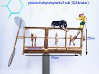 Gambar Baling baling bambu / pindekan angin 3 nada / 45 cm dari prema store Kota Denpasar 1 Tokopedia