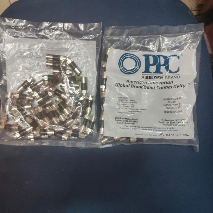 Gambar KONEKTOR F RG 6 BELDEN PPPC dari Ldsjaya Kota Administrasi Jakarta Utara Tokopedia