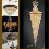 Gambar Pakel lampu hias void, chandelier dan nordic Dp Mr Iwan dari sinarlighting Kota Surabaya 1 Tokopedia