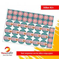 Gambar Cetak Stiker Vinil A3+ Lembaran (Full Color) TANPA LAMINASI dari Warnaprintshop Kota Depok 3 Tokopedia