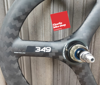Gambar Wheelset Belakang Nautilus Carbon TriSpoke 16Inch 349 112mm 10mm 3-4Sp dari Charlie Bike Shop Kota Administrasi Jakarta Barat 2 Tokopedia