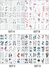 Gambar [HARGA UNTUK 30 PCS/SET] STIKER TATTO / FAKE TATTO / TEMPORARY TATTO / dari keiko collection Kota Tangerang 2 Tokopedia