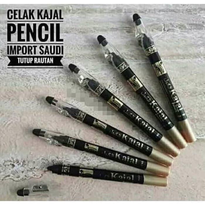 Gambar celak waterproof kajal pensil hitam dari Binsmith_store Jakarta Timur Tokopedia