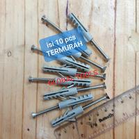 Gambar FISSER TEMBOK s8 panjang sekrup stainless FAB ss 8 x 2 Flat head FH ss dari TRISTECH_NEW Kota Administrasi Jakarta Barat 1 Tokopedia