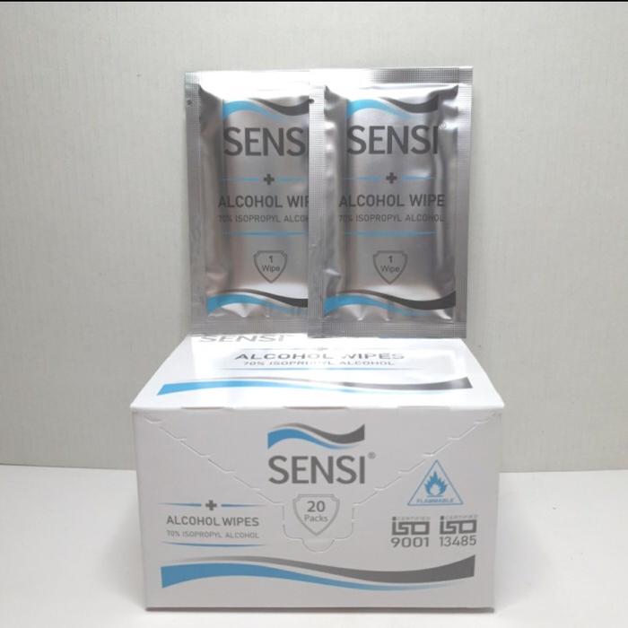 Gambar Sensi wipes alkohol 70 % dari Lavender Accesories Kota Administrasi Jakarta Barat Tokopedia