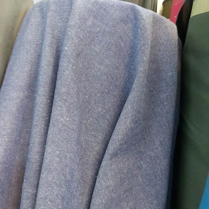 Gambar kain chambray/katun denim/bahan atasan kemeja dress dari Wirda silvian Kab. Kuningan 5 Tokopedia