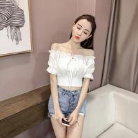 Gambar FASHION WANITA SABRINA BLOUSE KOREAN MURAH BAHAN IMPORT dari sims shop Jakarta Barat 2 Tokopedia