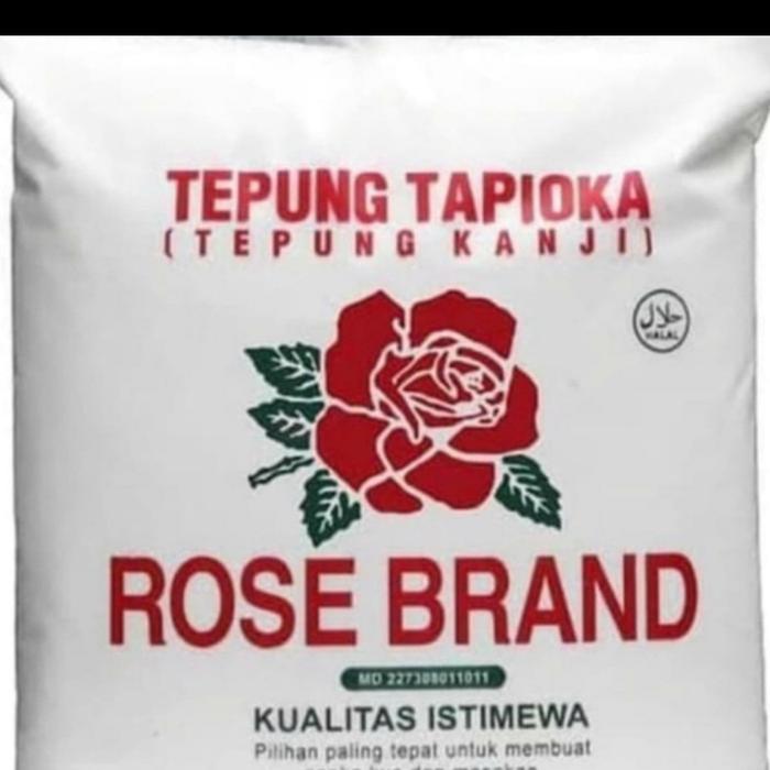Gambar tepung tapioka rose brand 500 gram dari berkah jaya MM Kota Bandung Tokopedia