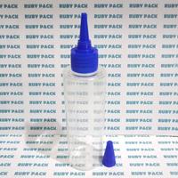 Gambar BOTOL RF 150ML TUTUP KERUCUT BIRU BODY NATURAL / BOTOL TINTA 150ML dari Ruby pack Kab. Sidoarjo 2 Tokopedia