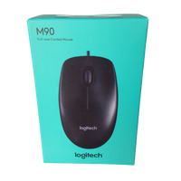 Gambar MOUSE USB LOGITECH M90 KABEL HITAM dari CV Nafiri Kota Semarang 5 Tokopedia
