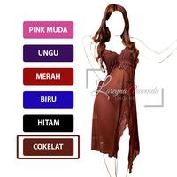 Gambar Set Lingerie + G String Seksi Model Babydoll Side Lace 2122 dari Lareyna Jakarta Utara 3 Tokopedia