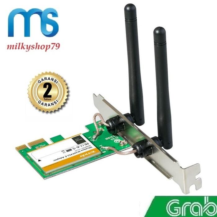 Gambar TENDA W322E PCI-E WIRELESS ADAPTER PCI EXPRESS 300MBPS DUAL ANTENA dari Milkyshop79 Kota Administrasi Jakarta Utara Tokopedia