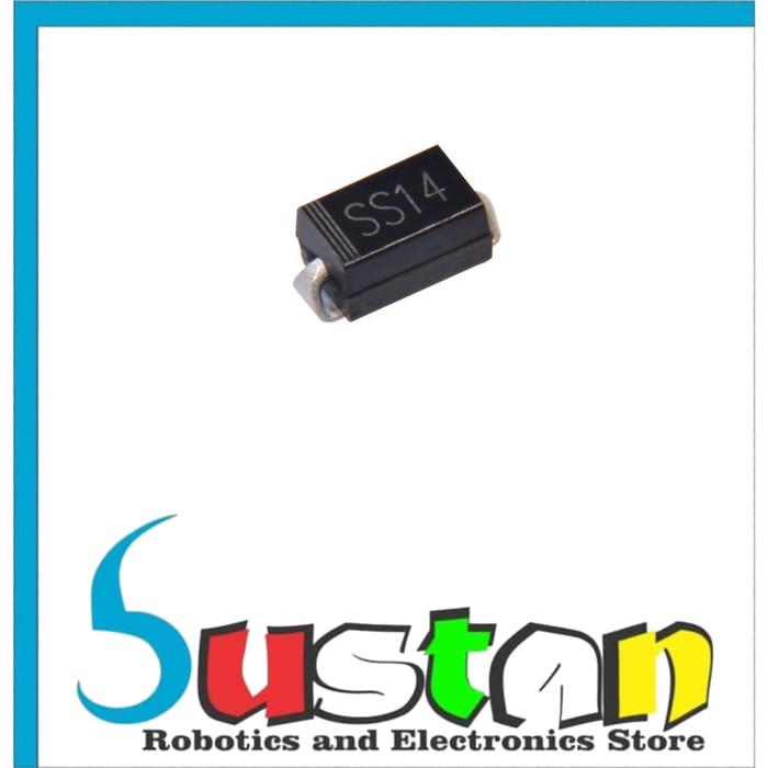 Gambar DIODA SMA SMD 1N5819 IN5819 5819 SCHOTTKY DIODE 1A 40V SS14 1 BOARD 2K dari bustanrobot Kota Bandung Tokopedia