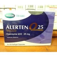 Gambar MEGA WE CARE - ALERTEN Q10 25MG ISI 30'S SOFTCAPSULE dari Medica Online Kab. Sidoarjo 4 Tokopedia