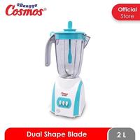 Gambar Cosmos Blender - CB-282P - Plastik - Putih/Biru dari A1 ELECTRIC Kota Pekalongan 2 Tokopedia