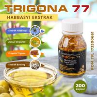 Gambar Habbatussauda habbat Ekstrak trigona 77 isi 200 original dari Herbalstore76 Kota Bekasi 2 Tokopedia